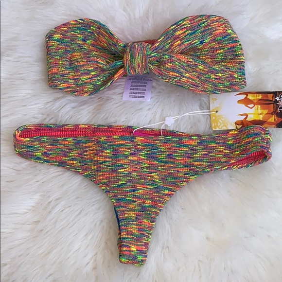 Dakine 2pc swimsuit Sz Small - Picture 2 of 5